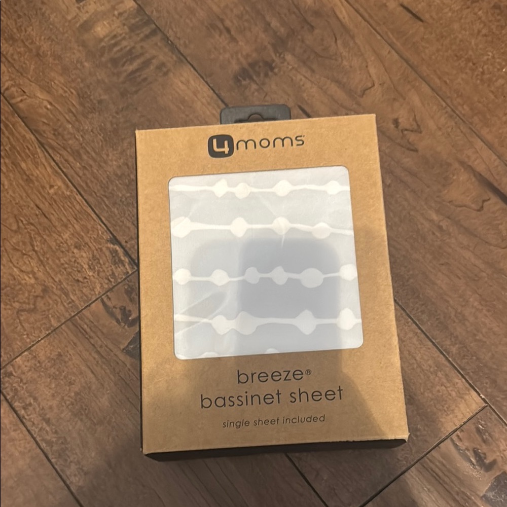 Breeze Bassinet Sheet - White